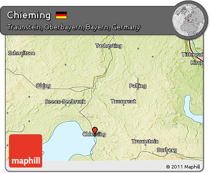 Physical 3D Map of Chieming