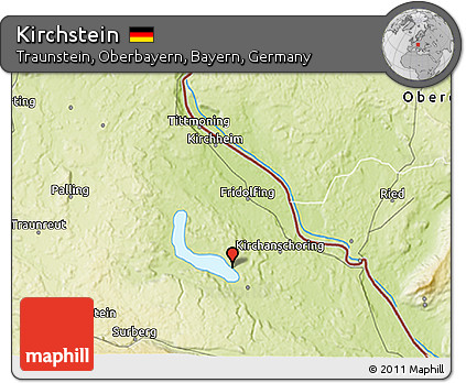 Physical 3D Map of Kirchstein