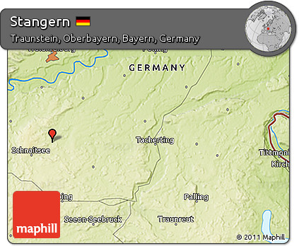 Physical 3D Map of Stangern