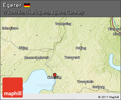 Physical 3D Map of Egerer