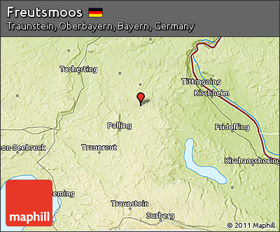 Physical 3D Map of Freutsmoos