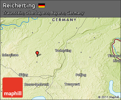 Physical 3D Map of Reicherting
