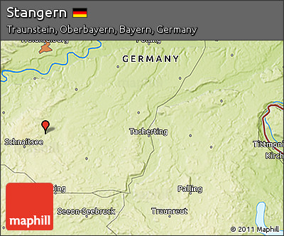 Physical 3D Map of Stangern