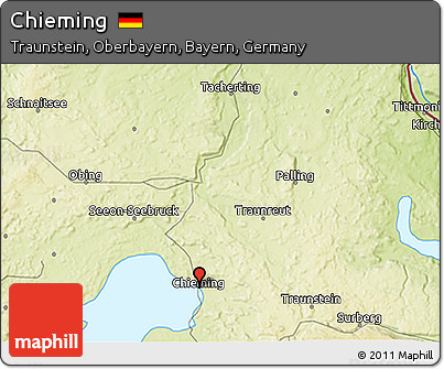 Physical 3D Map of Chieming