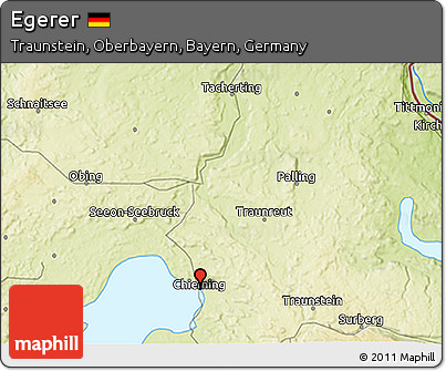 Physical 3D Map of Egerer