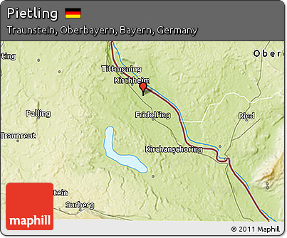 Physical 3D Map of Pietling