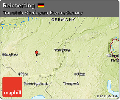 Physical 3D Map of Reicherting