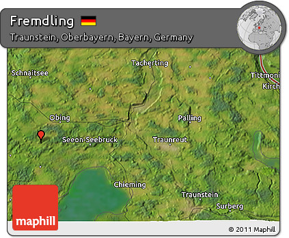 Satellite 3D Map of Fremdling