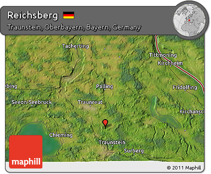 Satellite 3D Map of Reichsberg