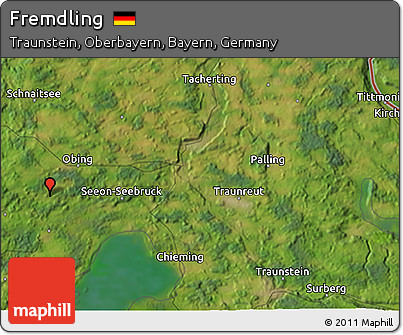 Satellite 3D Map of Fremdling