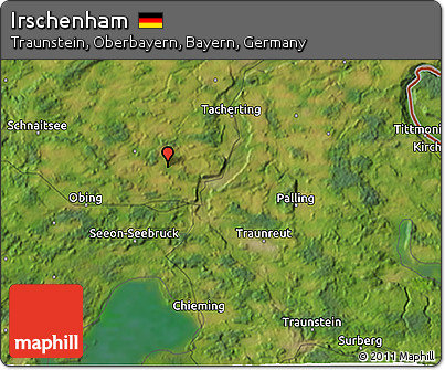 Satellite 3D Map of Irschenham
