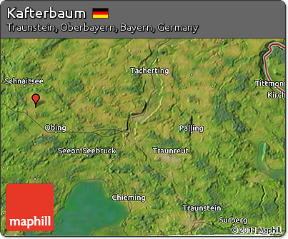 Satellite 3D Map of Kafterbaum