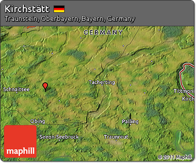 Satellite 3D Map of Kirchstätt