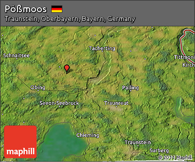 Satellite 3D Map of Pößmoos