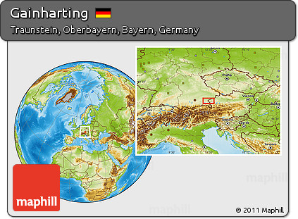 Physical Location Map of Gainharting