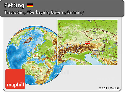 Physical Location Map of Petting