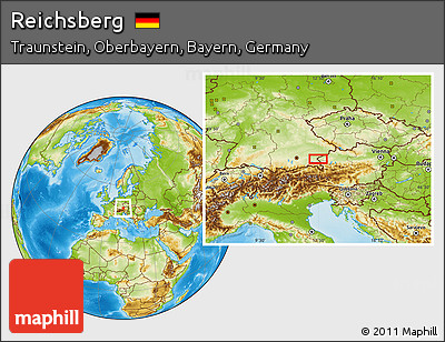 Physical Location Map of Reichsberg