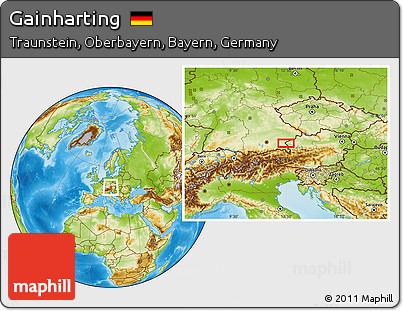 Physical Location Map of Gainharting