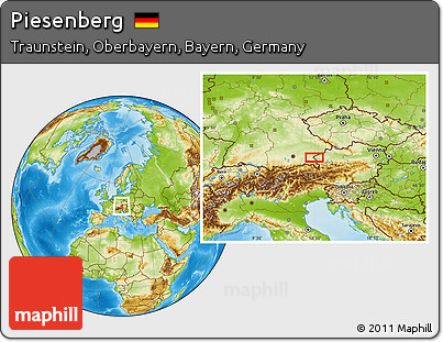 Physical Location Map of Piesenberg