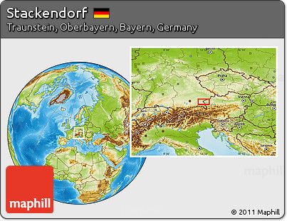 Physical Location Map of Stackendorf