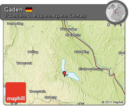 Physical Map of Gaden