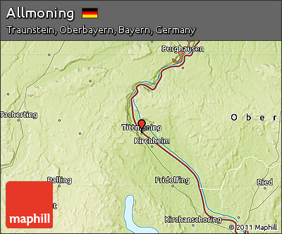 Physical Map of Allmoning