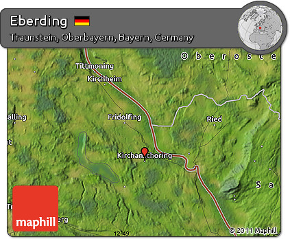 Satellite Map of Eberding