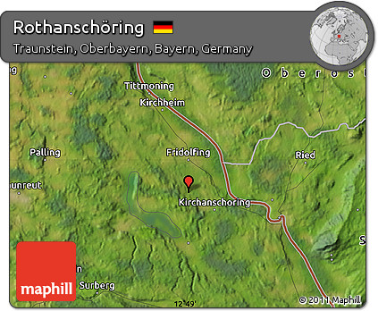 Satellite Map of Rothanschöring