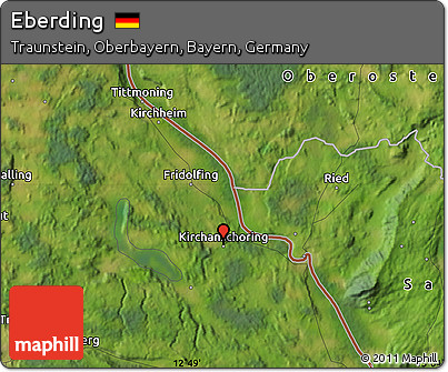 Satellite Map of Eberding