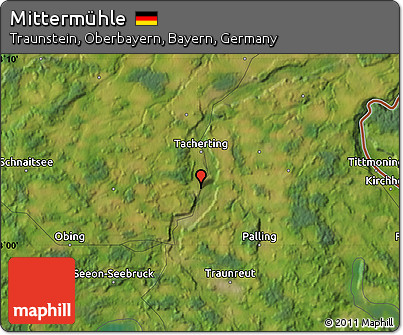 Satellite Map of Mittermühle
