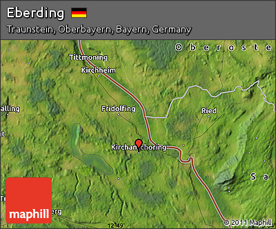 Satellite Map of Eberding