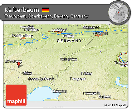 Physical Panoramic Map of Kafterbaum