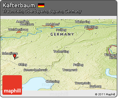 Physical Panoramic Map of Kafterbaum