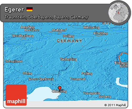 Political Panoramic Map of Egerer