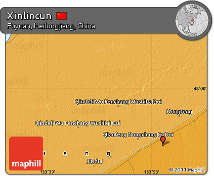 Political Map of Xinlincun