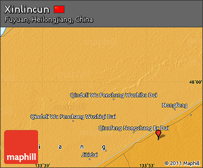 Political Map of Xinlincun
