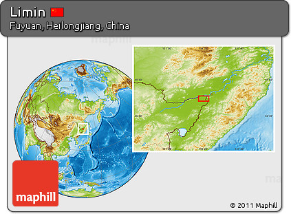 Physical Location Map of Limin