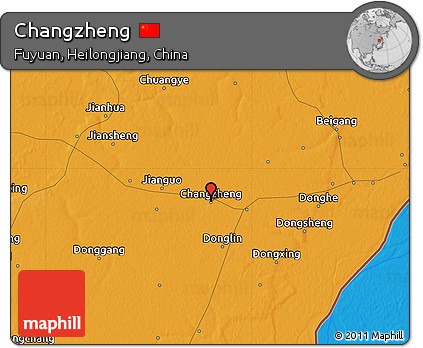 Political Map of Changzheng