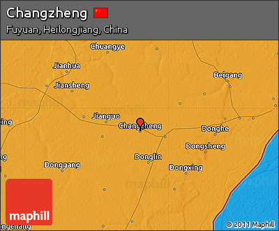 Political Map of Changzheng
