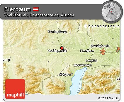 Physical 3D Map of Bierbaum