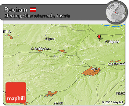 Physical 3D Map of Rexham