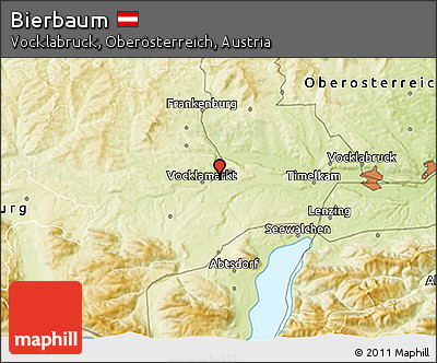 Physical 3D Map of Bierbaum