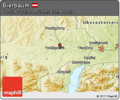 Physical 3D Map of Bierbaum