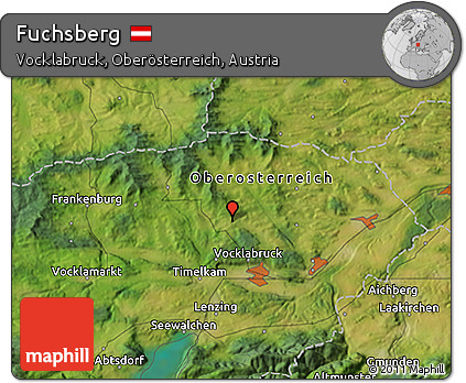 Satellite 3D Map of Fuchsberg