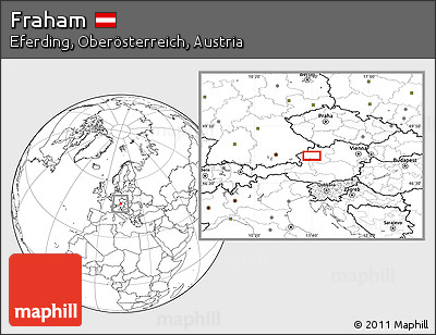 Blank Location Map of Fraham