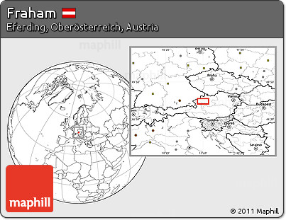 Blank Location Map of Fraham