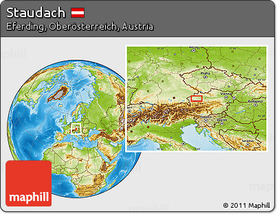 Physical Location Map of Staudach