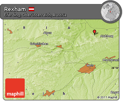 Physical Map of Rexham