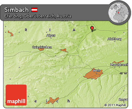 Physical Map of Simbach