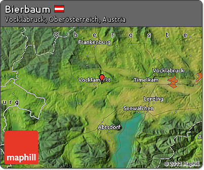 Satellite Map of Bierbaum